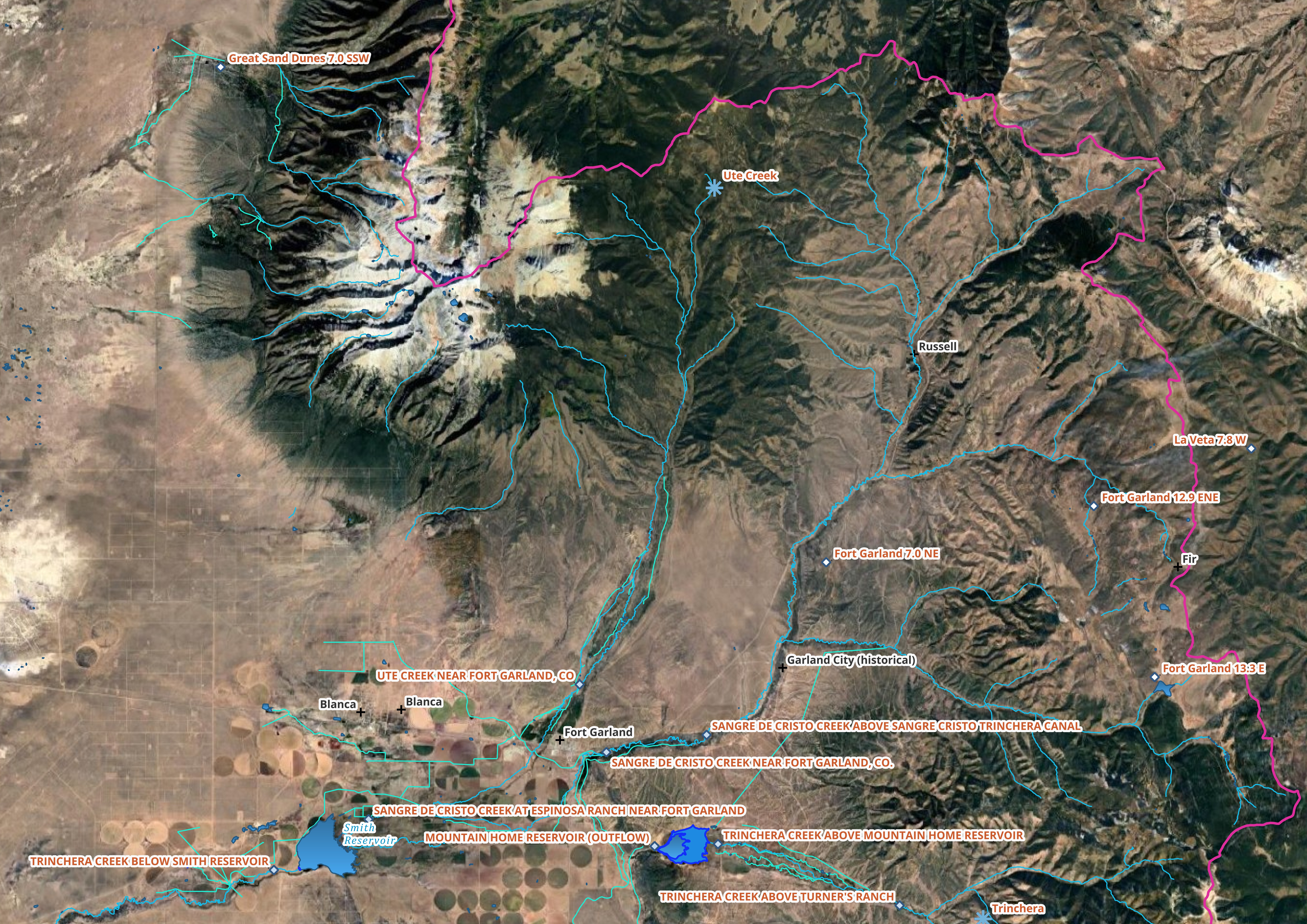 Blanca Spotlight Region Map